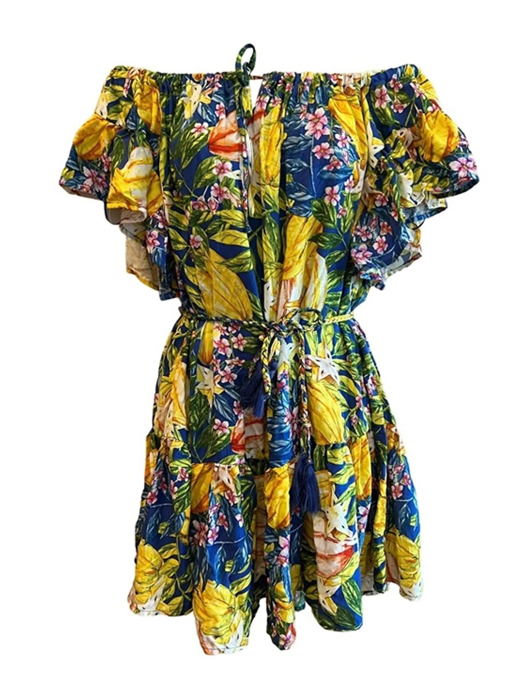 NWT Rachel Roy Off-Shoulder Mini Dress Floral